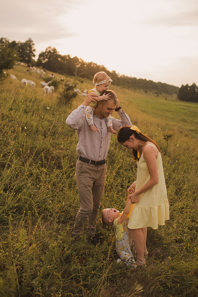 Летний закат. Свадебный и семейный фотограф в Белгороде Евгения Курочкина