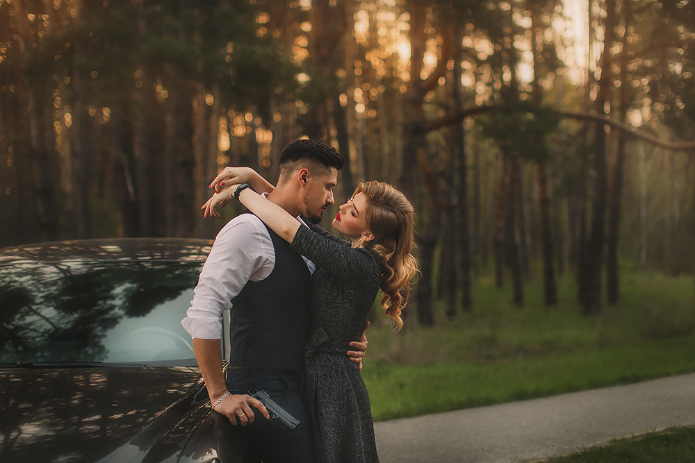 Бонни и Клайд. Свадебный и семейный фотограф в Белгороде Евгения Курочкина