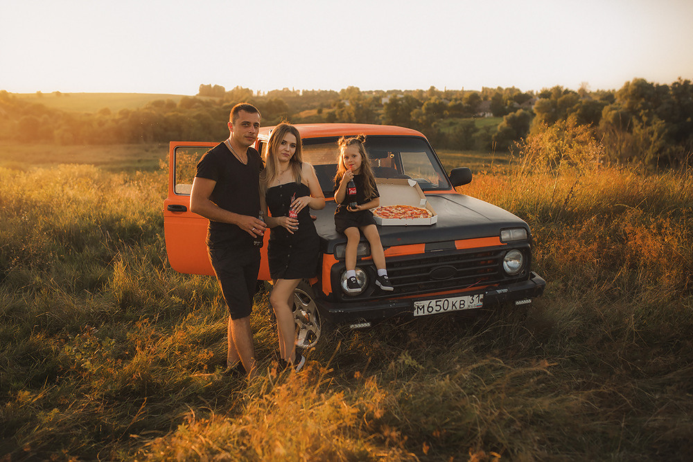 Сергей, Алина и Милана. Свадебный и семейный фотограф в Белгороде Евгения Курочкина