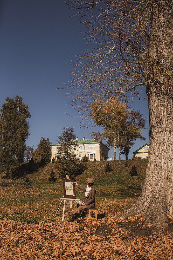 В усадьбе А. А. Фета. Свадебный и семейный фотограф в Белгороде Евгения Курочкина