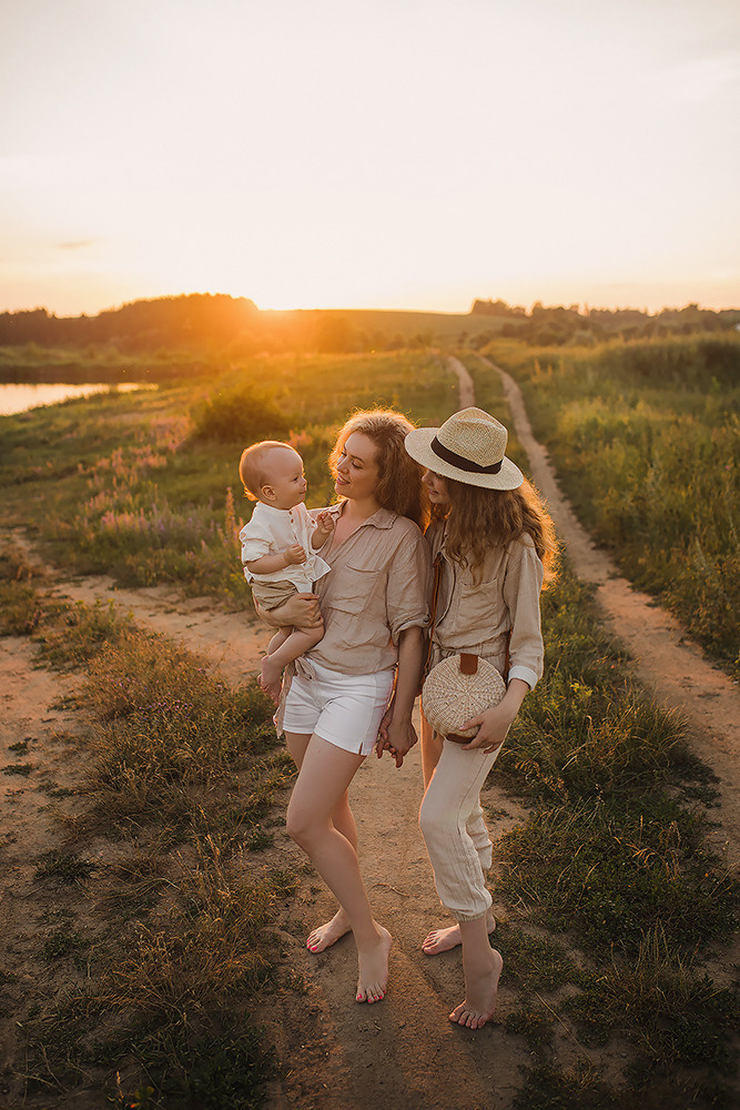 Мама Аня, Лиза и Макар. Свадебный и семейный фотограф в Белгороде Евгения Курочкина