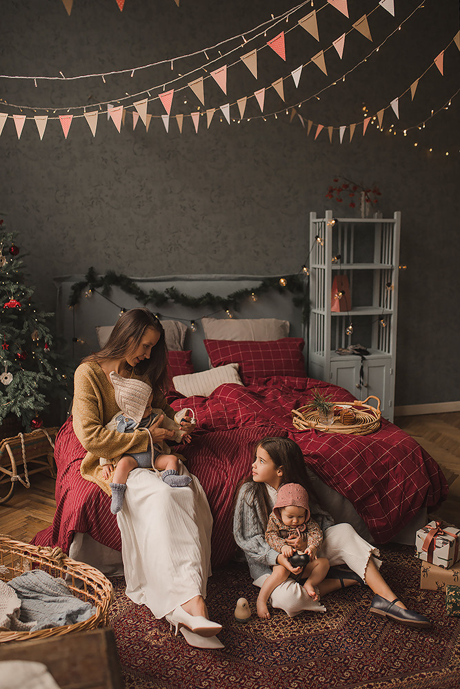 Рождественское утро. Свадебный и семейный фотограф в Белгороде Евгения Курочкина