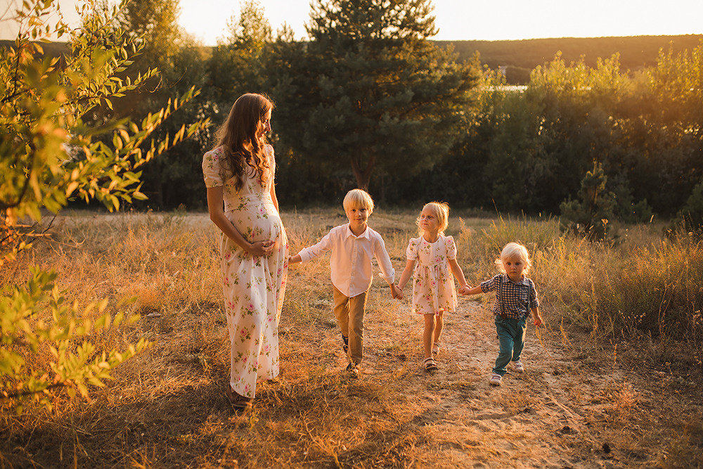 Юля в ожидании четвертого солнышка. Свадебный и семейный фотограф в Белгороде Евгения Курочкина
