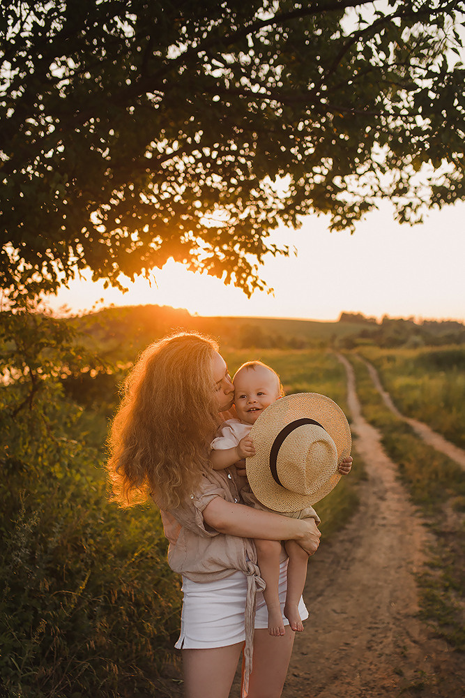 Мама Аня, Лиза и Макар. Свадебный и семейный фотограф в Белгороде Евгения Курочкина