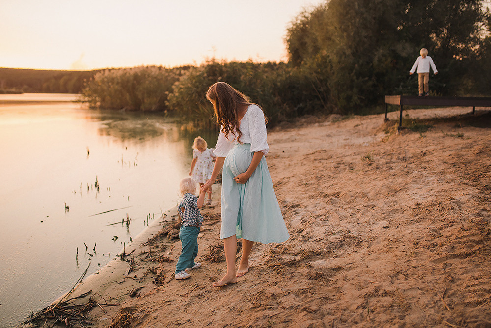 Юля в ожидании четвертого солнышка. Свадебный и семейный фотограф в Белгороде Евгения Курочкина