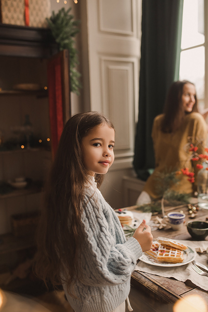 Рождественское утро. Свадебный и семейный фотограф в Белгороде Евгения Курочкина