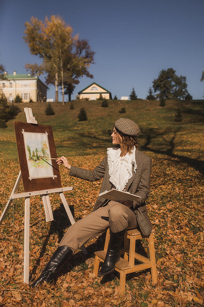 В усадьбе А. А. Фета. Свадебный и семейный фотограф в Белгороде Евгения Курочкина