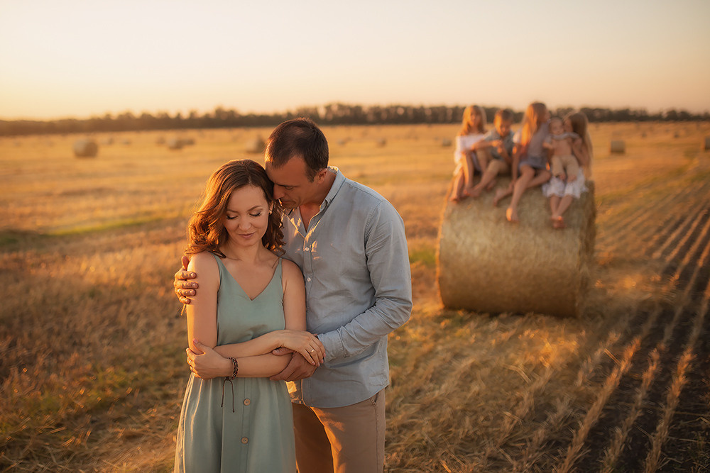 Большая и дружная семья. Свадебный и семейный фотограф в Белгороде Евгения Курочкина