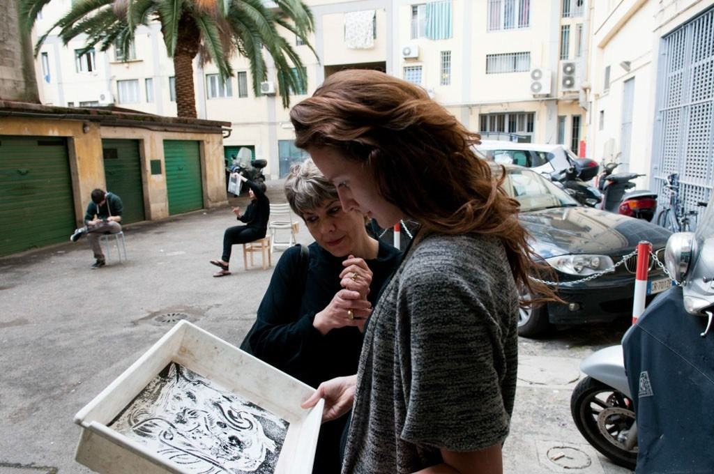 Cliché verre. Художник Перепечėнова-Феофанова Анна