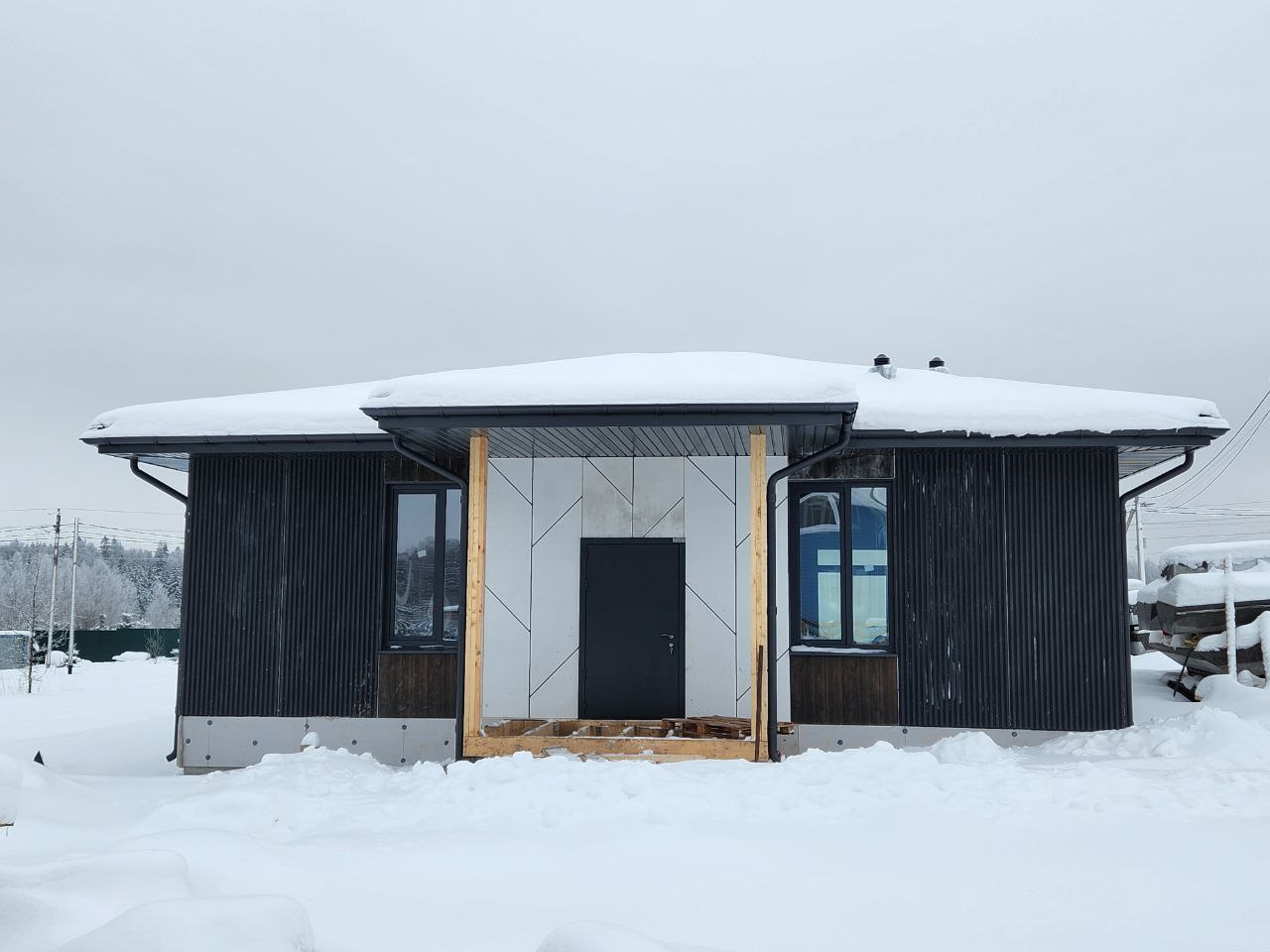 Фэмили 105, Московская Обрасть, МО Истра, д. Матвейково, КП Рижский парк. БыстроДом — капитальный дом за 7 дней!