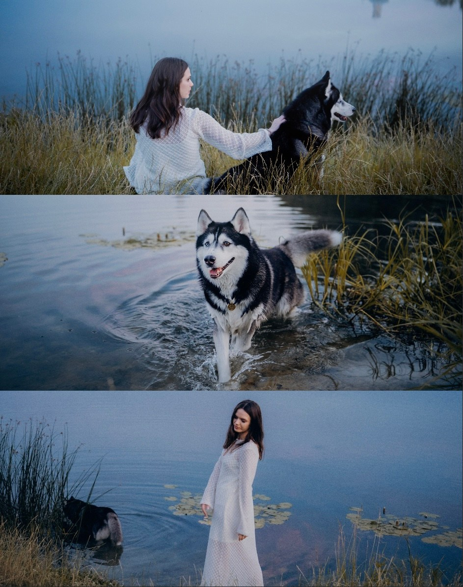 Мария и Вегас. Фотограф анималист в Москве и Санкт-Петербурге Свиридова Анна