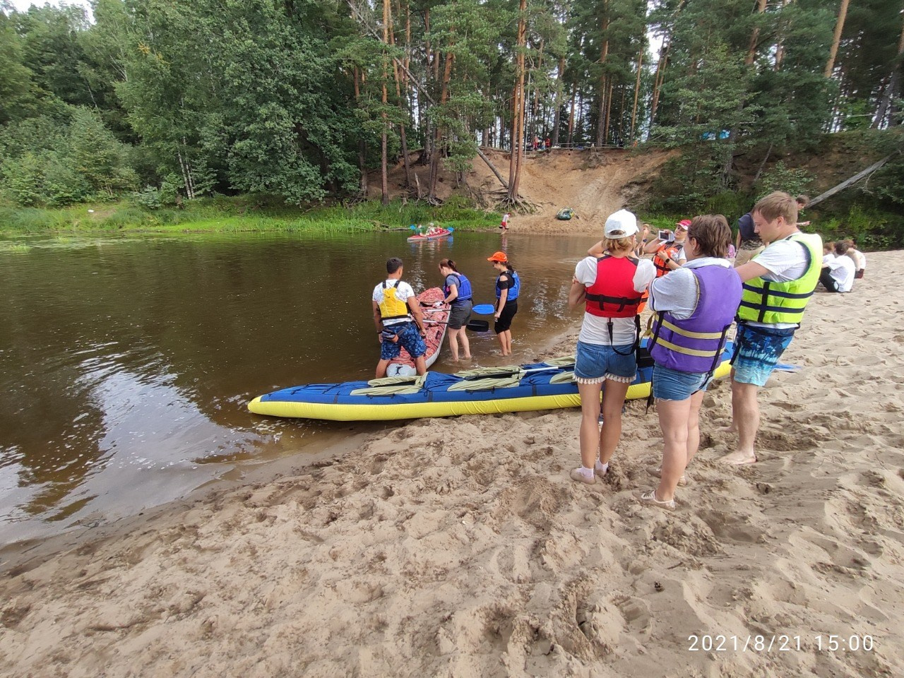 Сплав на байдарках 21.08.21. Галерея Фантим