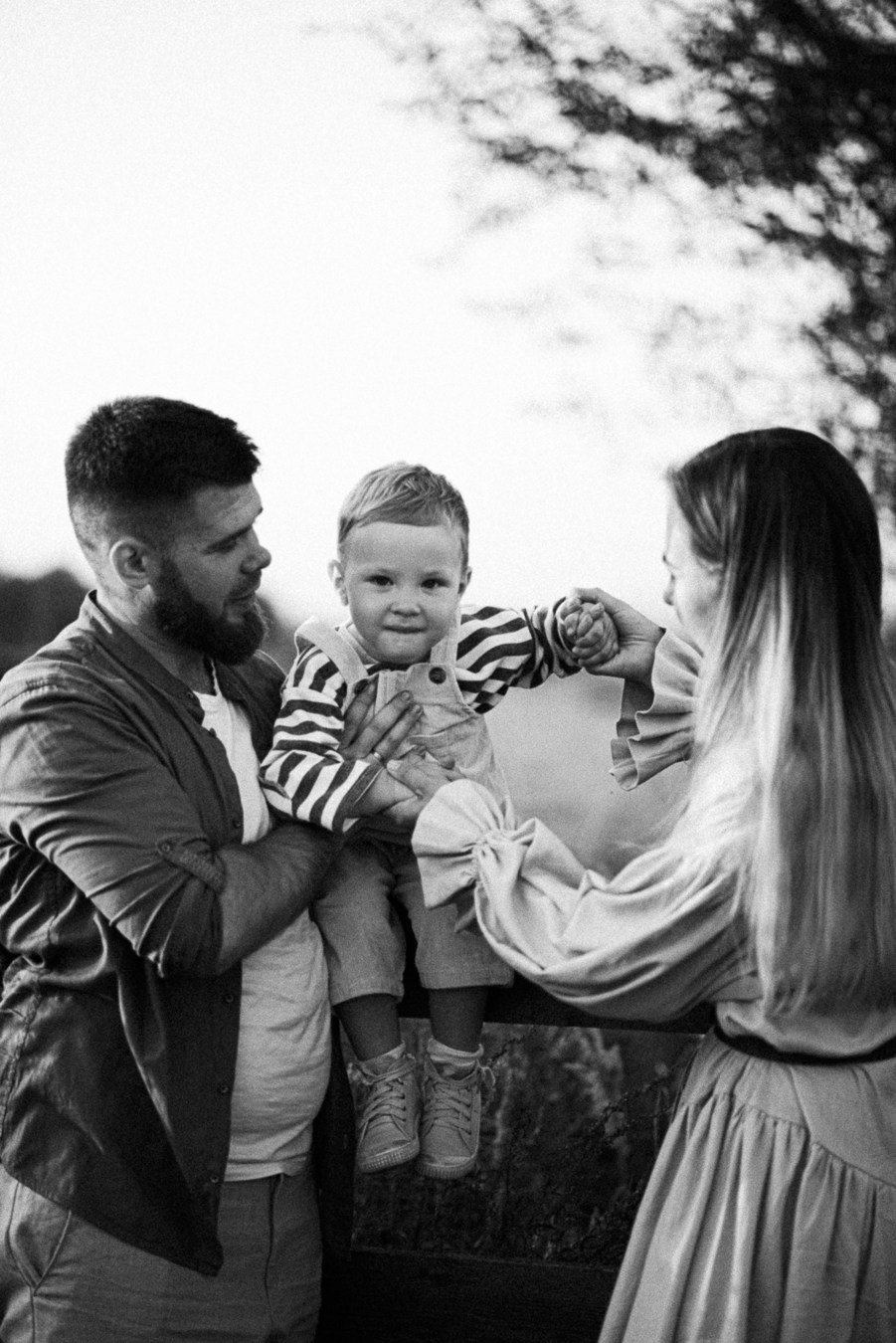 Саша, Настя, Арсений | на природе