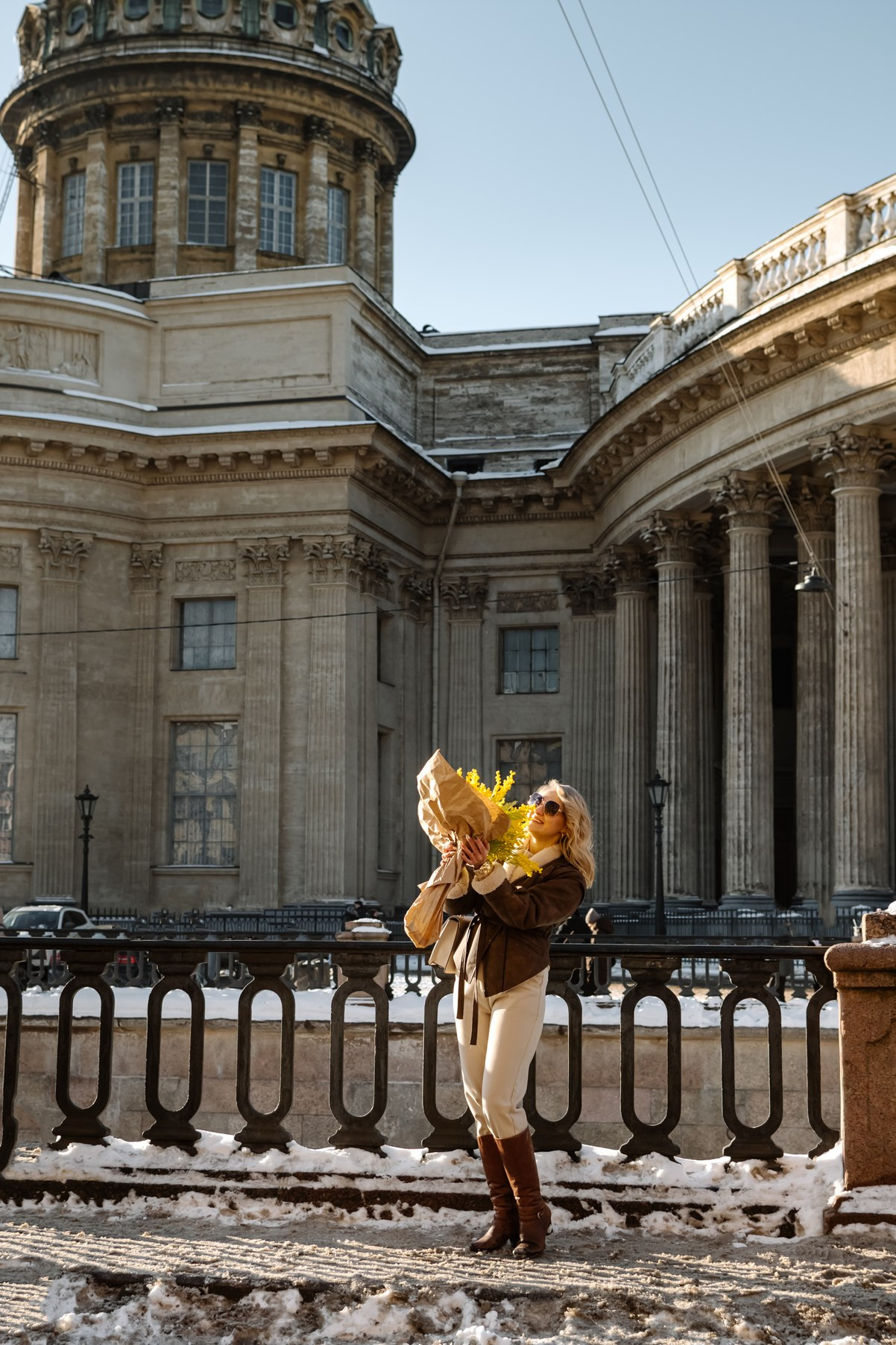 Весна. Прогулка с цветами. Свадебный и семейный фотограф в Санкт-Петербурге Елена Худякова