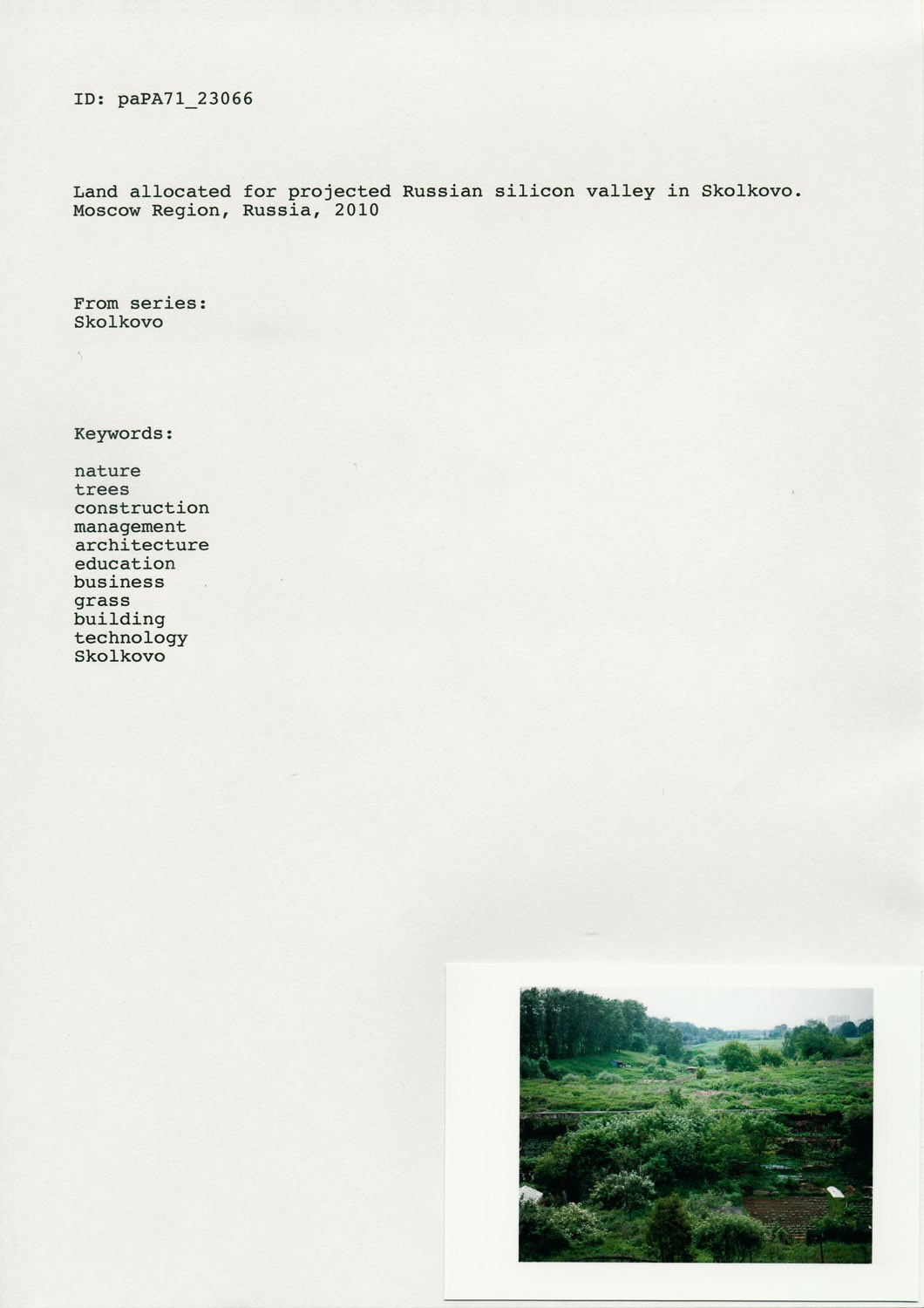 Keywords. Petr Antonov