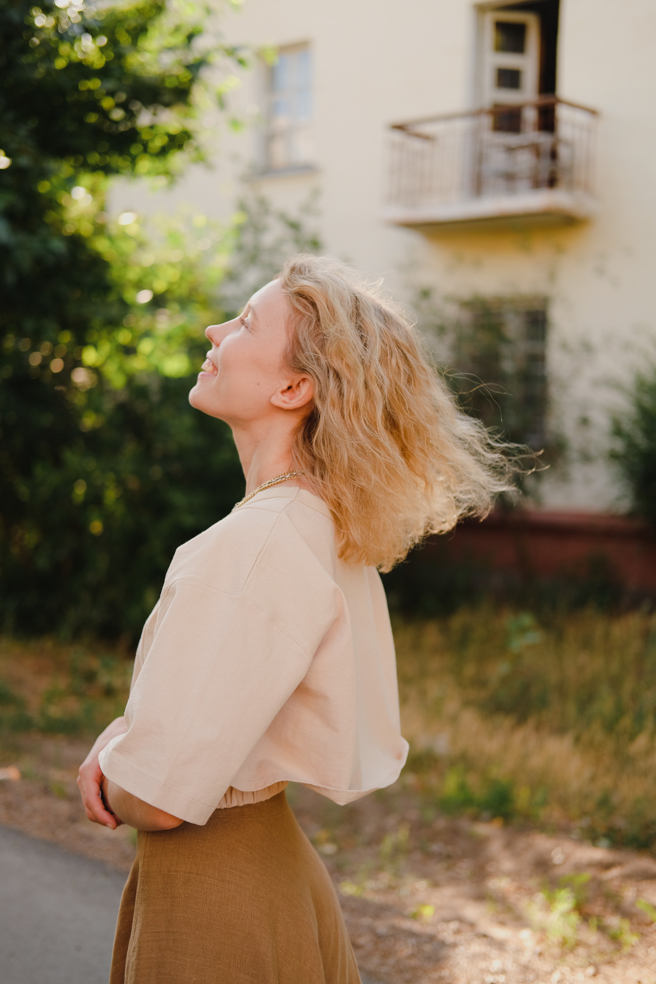 Инна, лето, солнце в городе. Фотограф Ёля Ильясова Оренбург