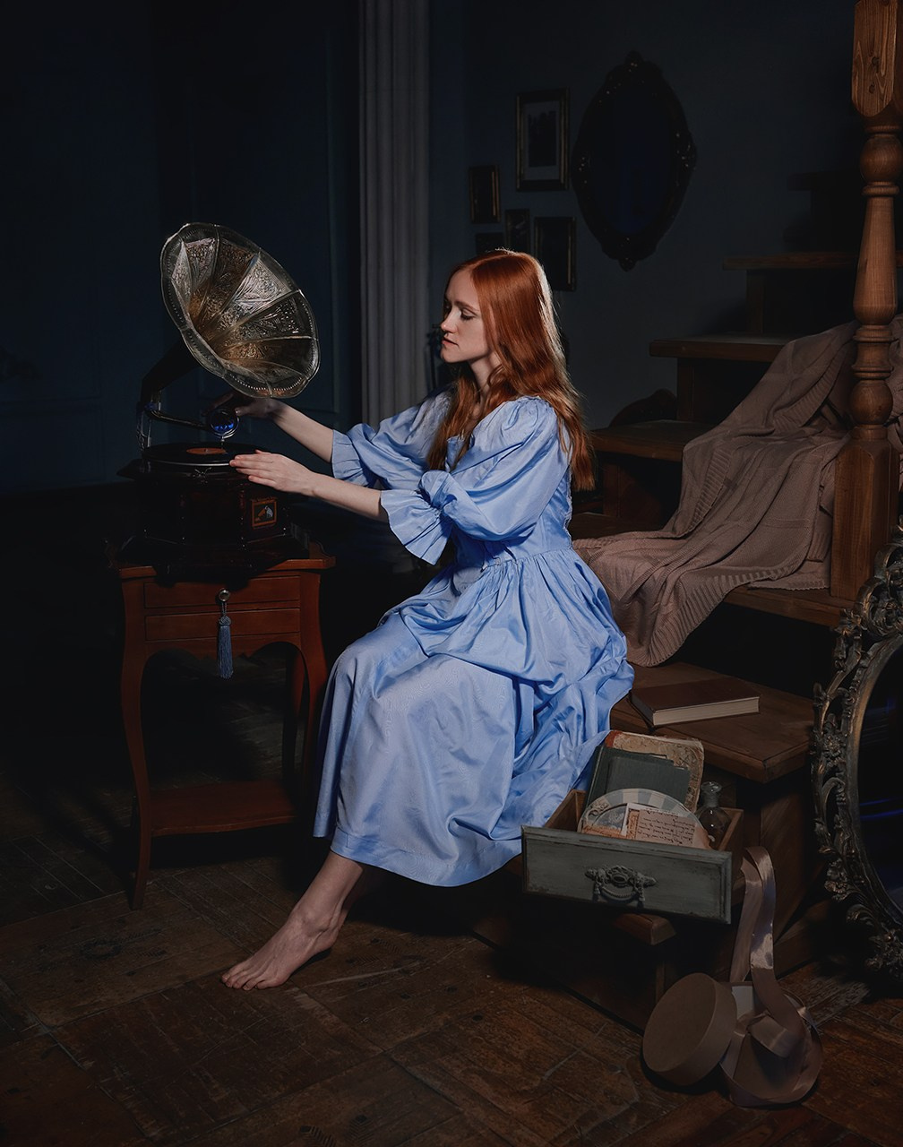 Студийная съемка. Фотограф женского портрета Екатерина Сигат