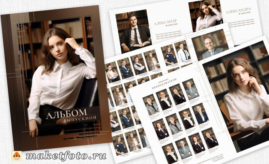 Макеты для старшей школы. Школьный и детский фотограф в Новосибирской области