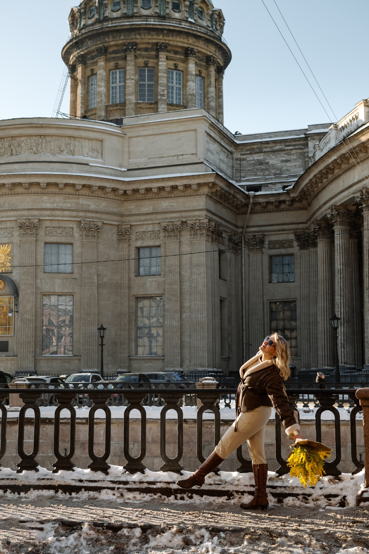 Весна. Прогулка с цветами. Свадебный и семейный фотограф в Санкт-Петербурге Елена Худякова