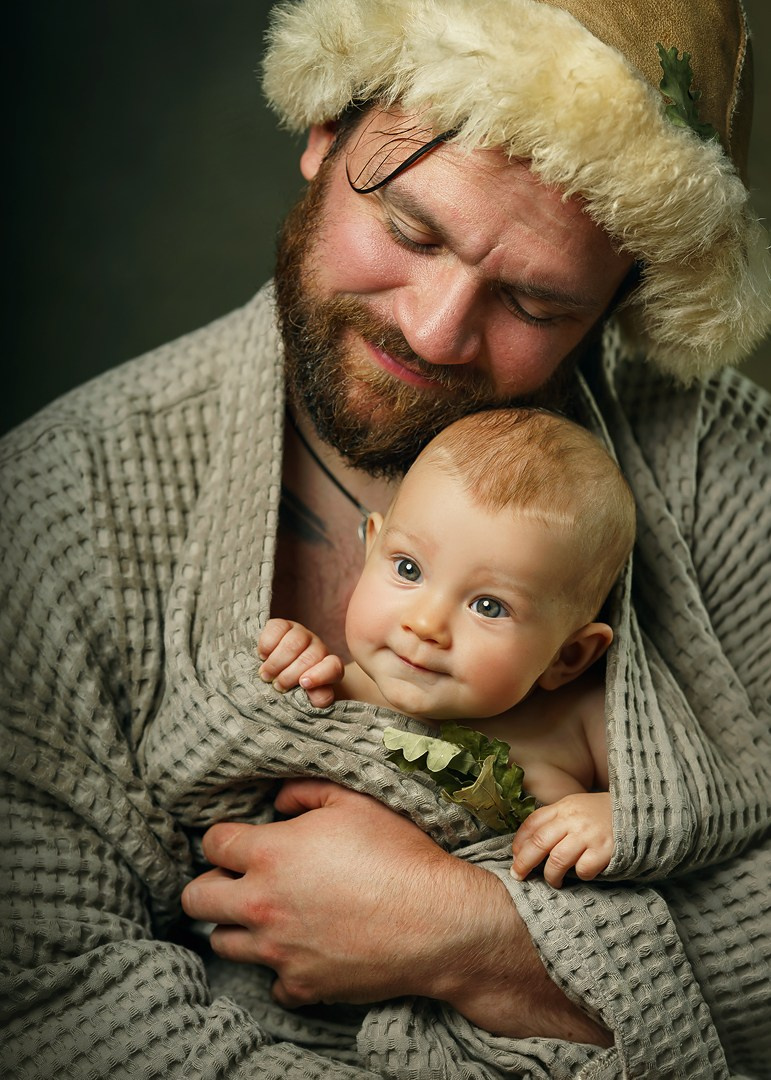 Мама и малыш. Фотограф Ирина Гарш