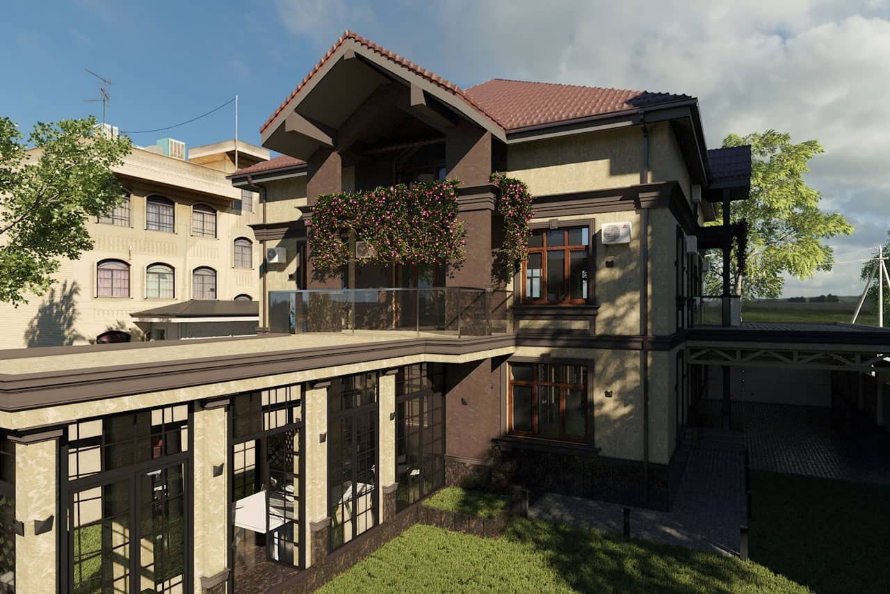 Ремонт коттеджа и частного дома под ключ