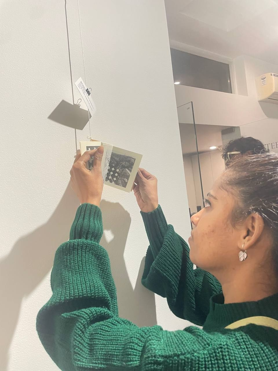 Групповая выставка DARK MATTER, 07-17.12.2024 галерея ONKAF, в Нью-Дели. Лера Круглова