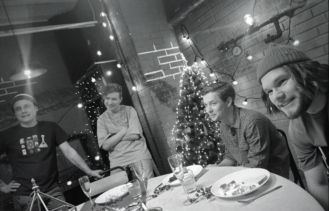 CHAYKA BAND — NEW YEAR CLIP BACKSTAGE. Фотография для артистов