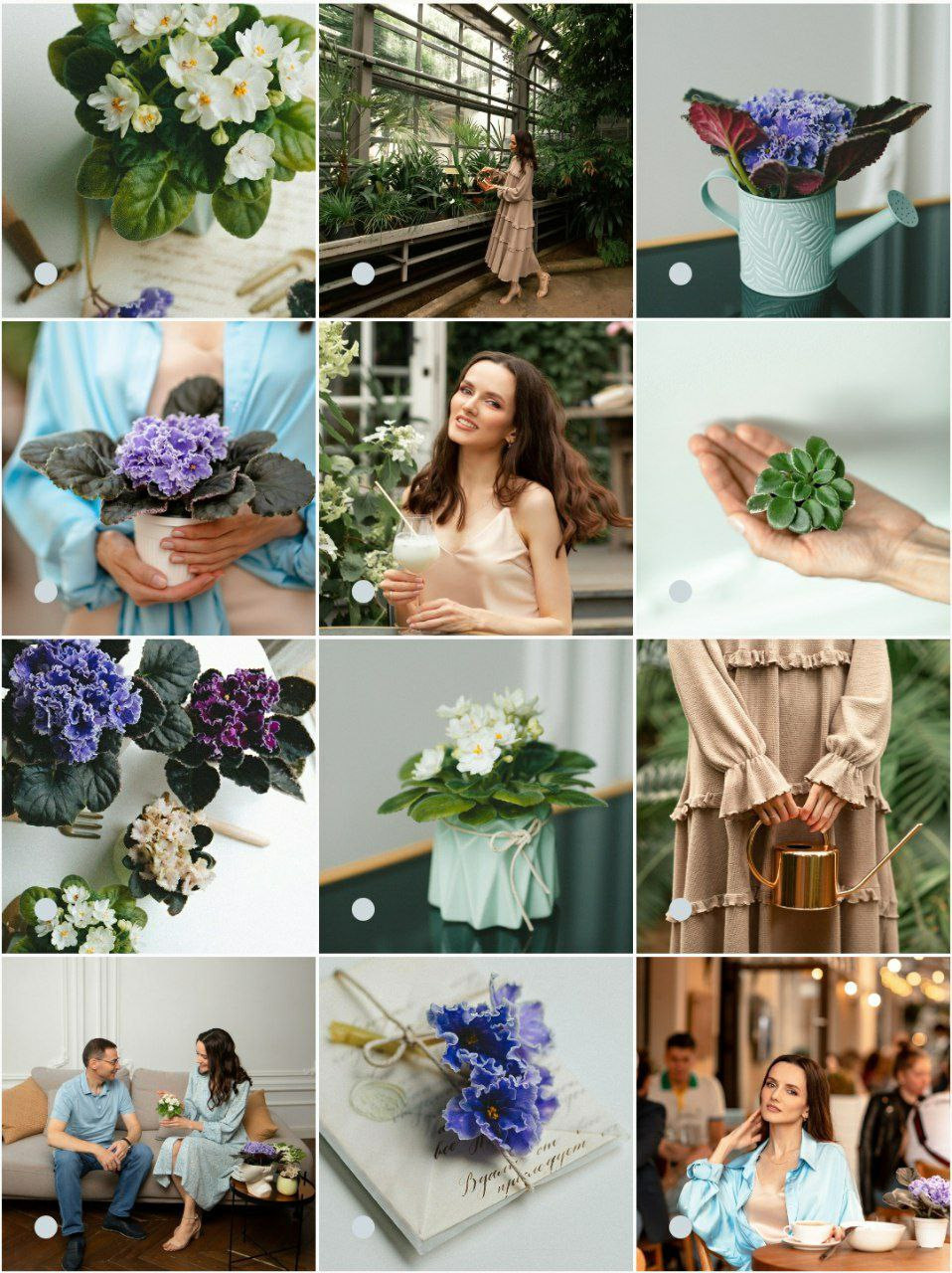 Съемка для Татьяны. Бизнес: онлайн-магазин фиалок. Семейный фотограф в Москве Марина Петра