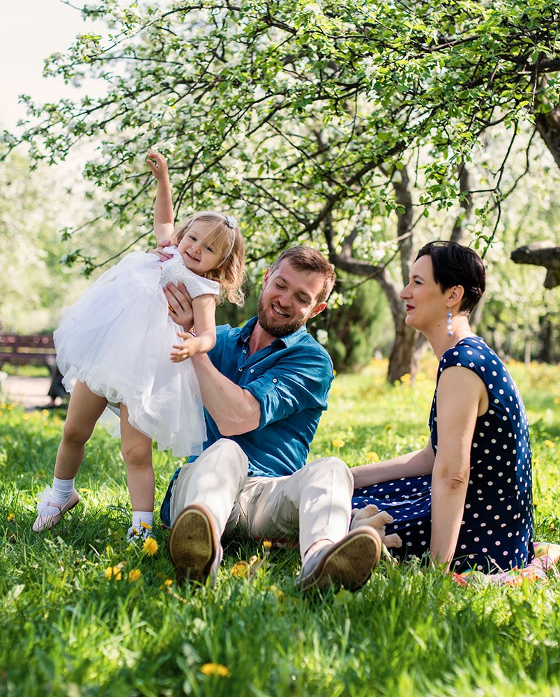 Семейная фотопрогулка. Семейный, детский фотограф в Москве Дегтярева Анастасия