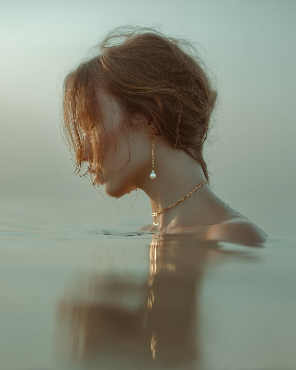 Визуальная концепция с внедрением реального товара для бренда ювелирных украшений. Ekaterina Kiral — Visual Branding & AI Creation