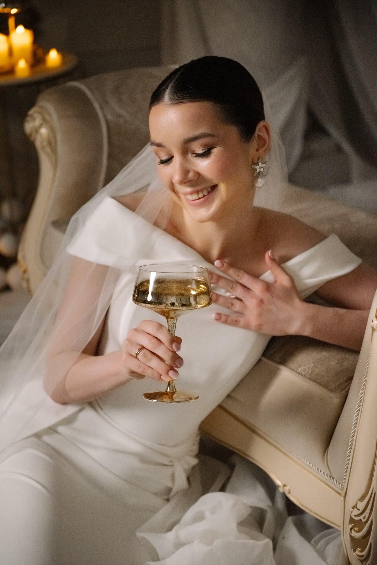 Со свечами. Свадебный и сеейный фотограф в Санкт-Петербурге Елена Худякова