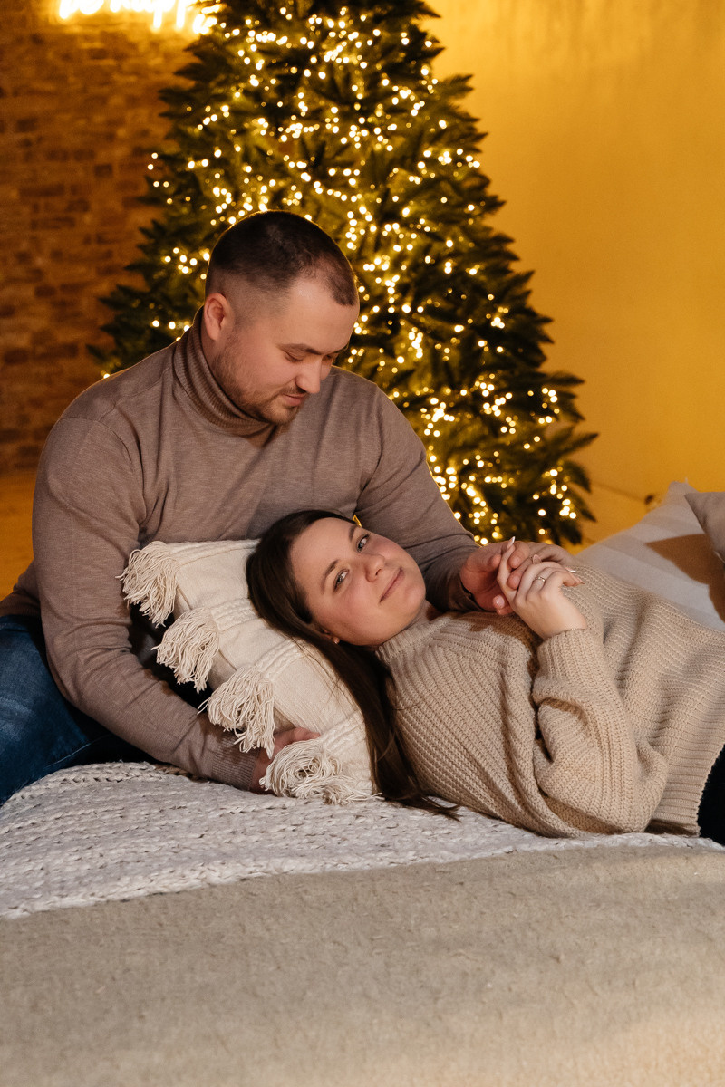 Новогодняя история Анны. Свадебный и семейный фотограф в Новосибирске Синицына Наталья