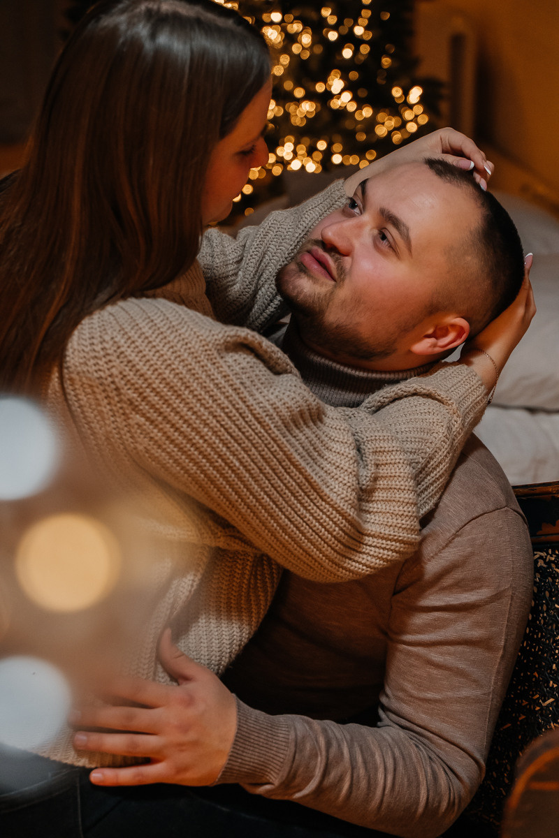 Новогодняя история Анны. Свадебный и семейный фотограф в Новосибирске Синицына Наталья