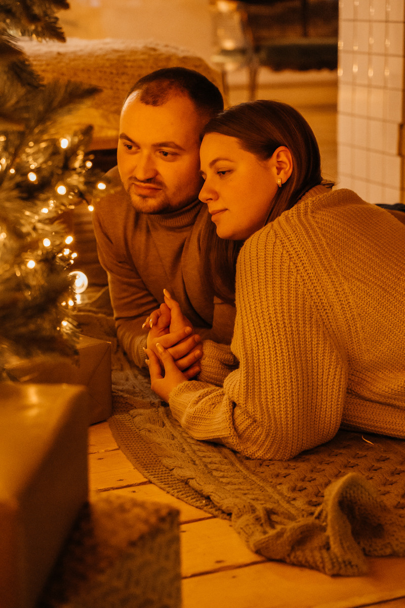 Новогодняя история Анны. Свадебный и семейный фотограф в Новосибирске Синицына Наталья