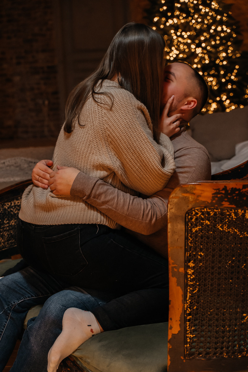 Новогодняя история Анны. Свадебный и семейный фотограф в Новосибирске Синицына Наталья