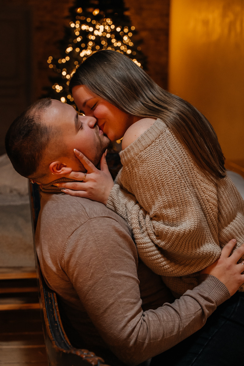 Новогодняя история Анны. Свадебный и семейный фотограф в Новосибирске Синицына Наталья