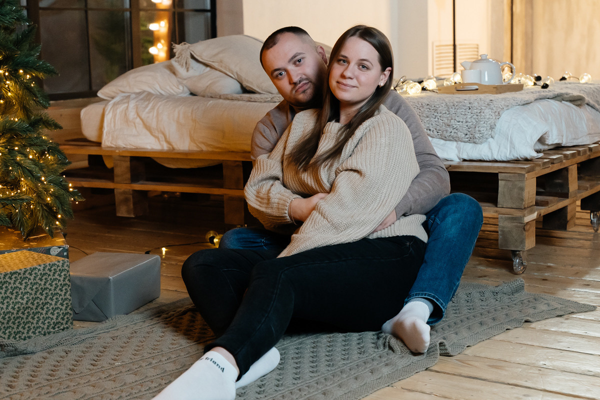 Новогодняя история Анны. Свадебный и семейный фотограф в Новосибирске Синицына Наталья