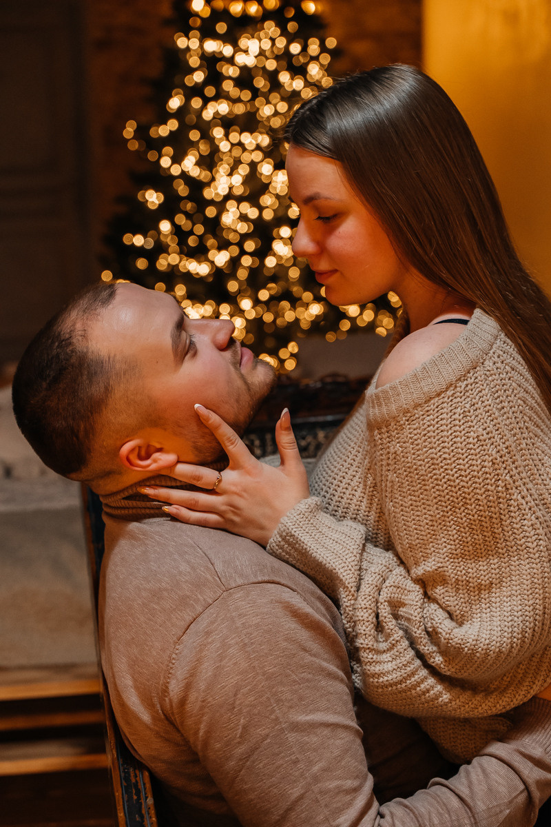 Новогодняя история Анны. Свадебный и семейный фотограф в Новосибирске Синицына Наталья