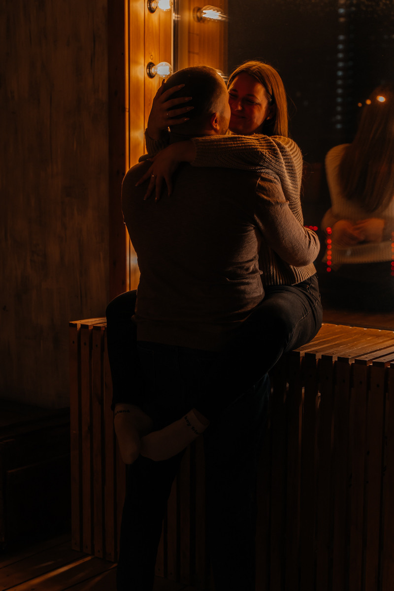 Новогодняя история Анны. Свадебный и семейный фотограф в Новосибирске Синицына Наталья