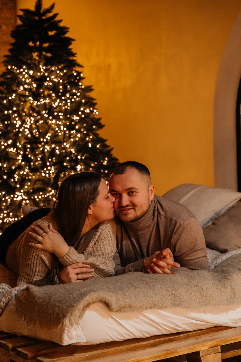 Новогодняя история Анны. Свадебный и семейный фотограф в Новосибирске Синицына Наталья