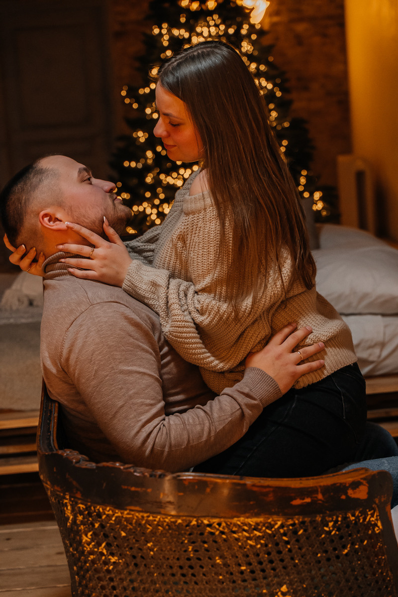 Новогодняя история Анны. Свадебный и семейный фотограф в Новосибирске Синицына Наталья