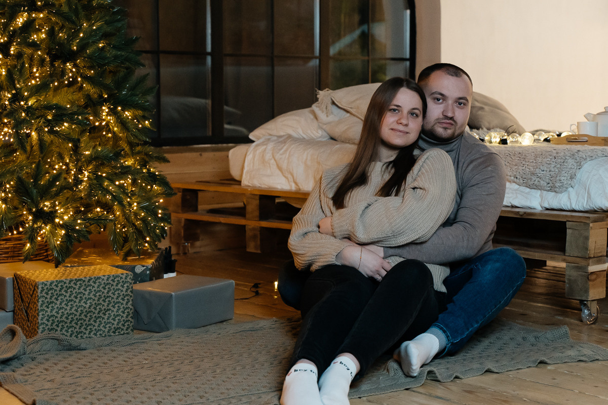 Новогодняя история Анны. Свадебный и семейный фотограф в Новосибирске Синицына Наталья