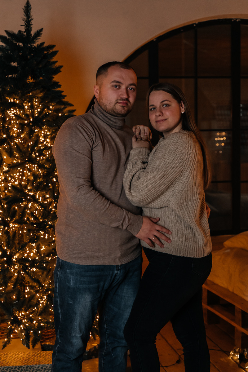 Новогодняя история Анны. Свадебный и семейный фотограф в Новосибирске Синицына Наталья