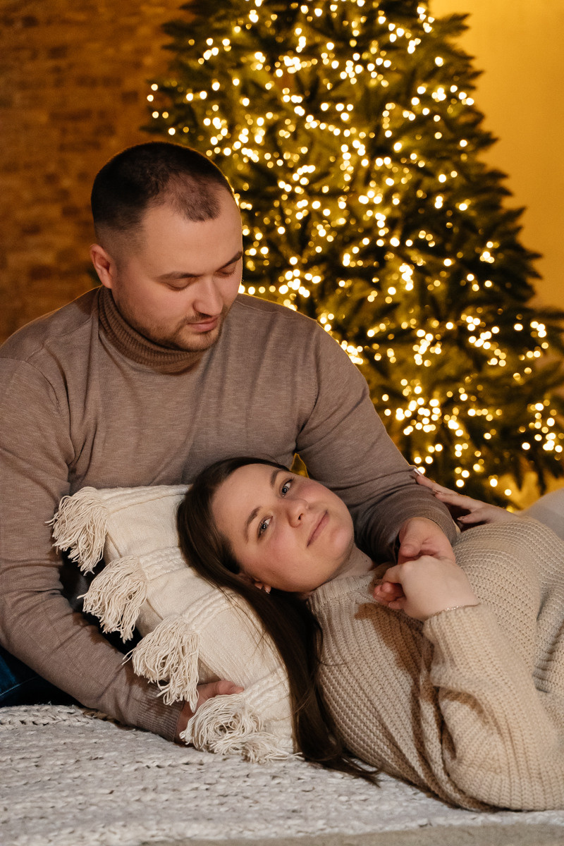 Новогодняя история Анны. Свадебный и семейный фотограф в Новосибирске Синицына Наталья