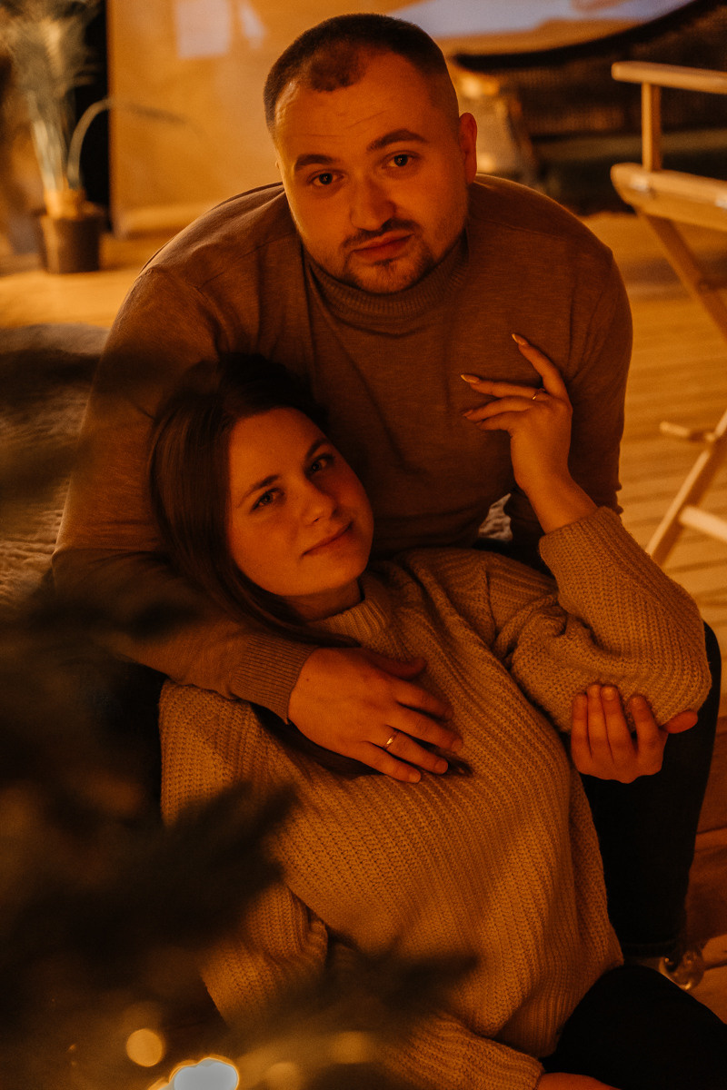 Новогодняя история Анны. Свадебный и семейный фотограф в Новосибирске Синицына Наталья