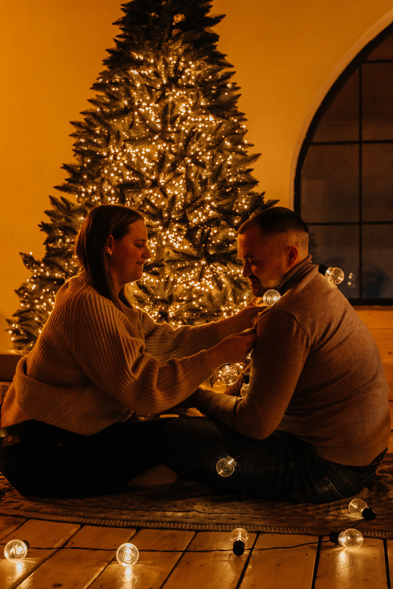 Новогодняя история Анны. Свадебный и семейный фотограф в Новосибирске Синицына Наталья