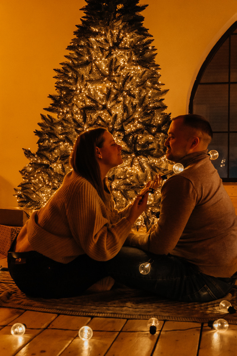 Новогодняя история Анны. Свадебный и семейный фотограф в Новосибирске Синицына Наталья