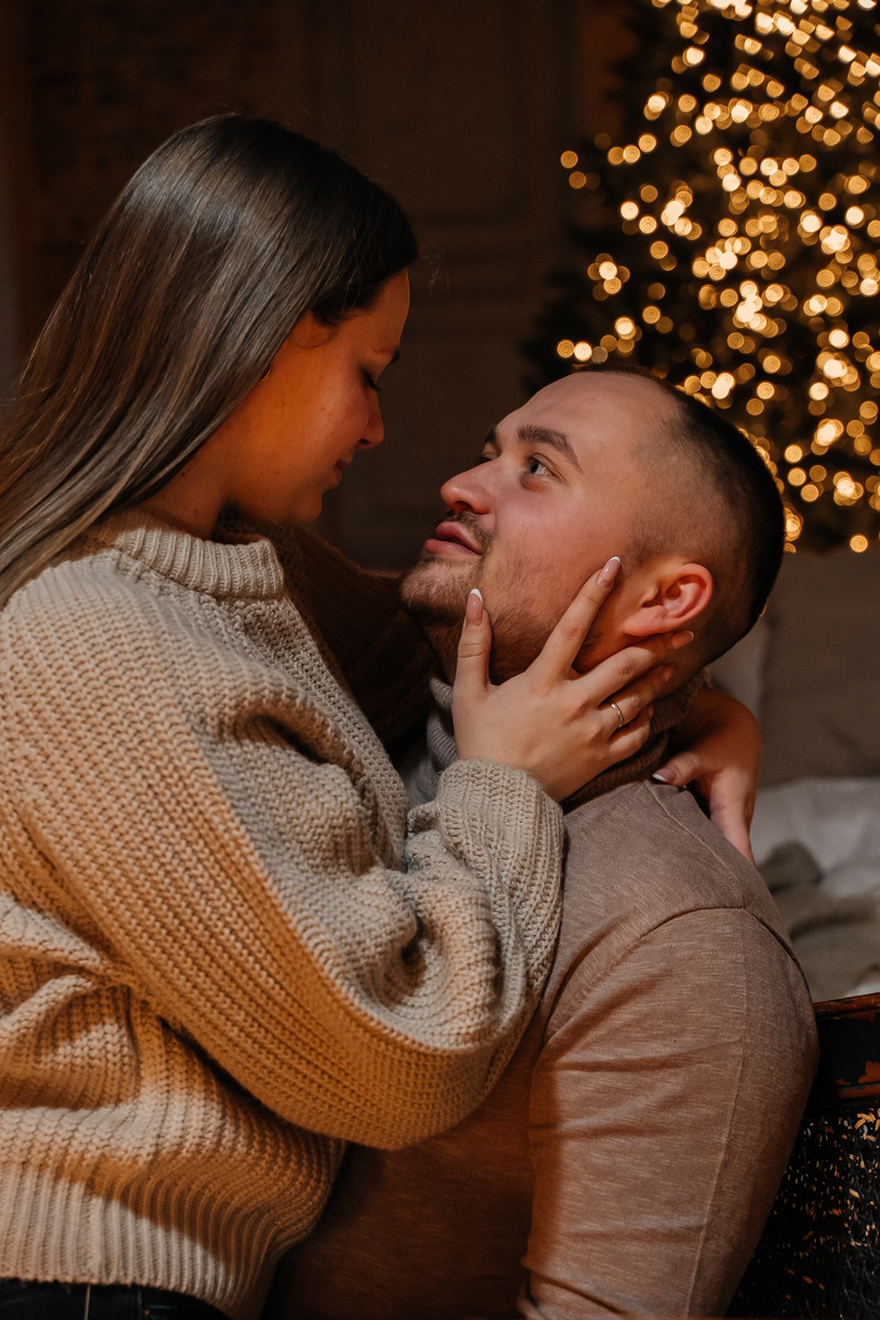 Новогодняя история Анны. Свадебный и семейный фотограф в Новосибирске Синицына Наталья