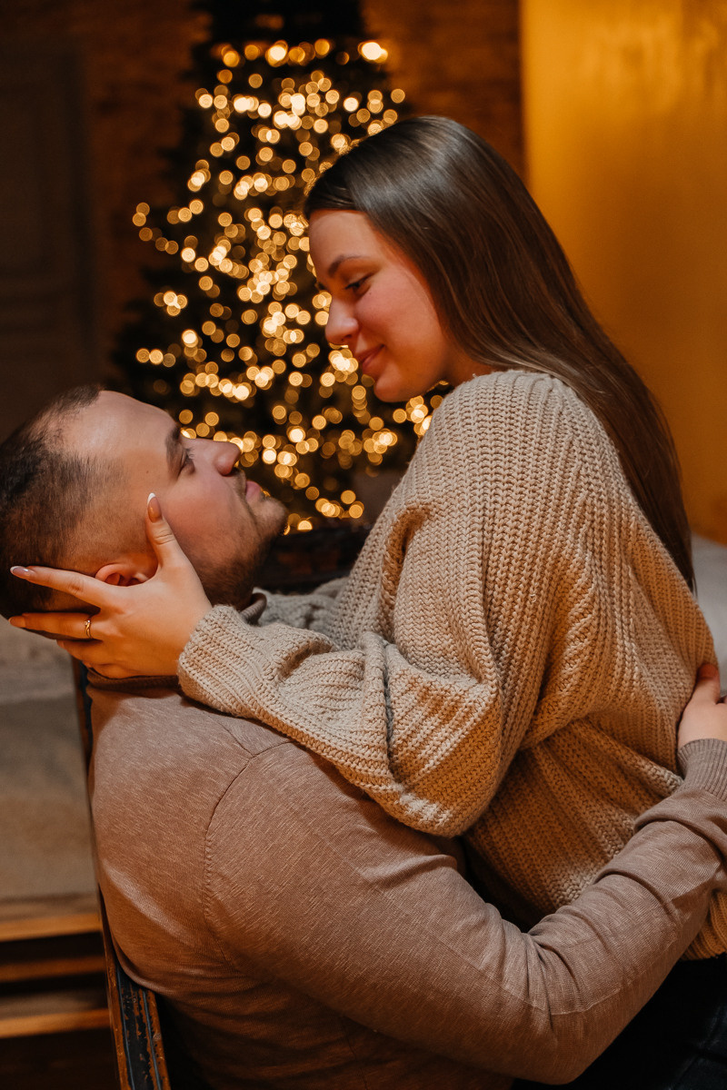 Новогодняя история Анны. Свадебный и семейный фотограф в Новосибирске Синицына Наталья