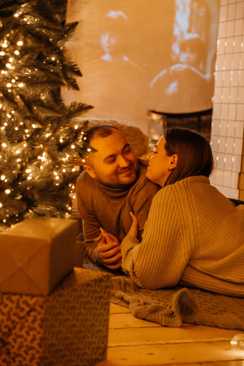 Новогодняя история Анны. Свадебный и семейный фотограф в Новосибирске Синицына Наталья